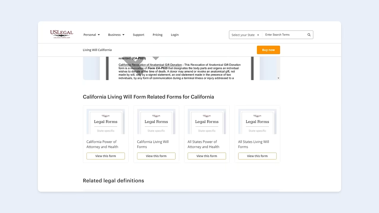 US Legal Forms dashboard showing a verified state-specific LLC operating agreement template